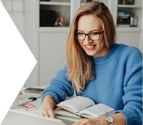 Career coaching - smiling woman