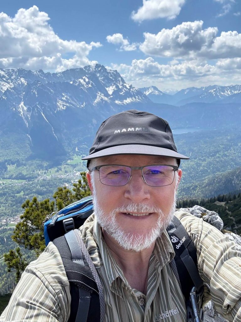 Stefan Leirich in the mountains
