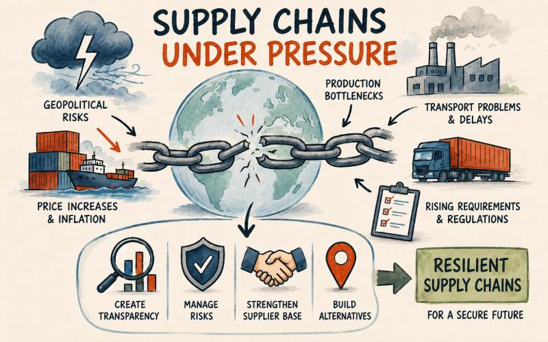 Supply chain under pressure